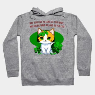 Irish Saying from the Ginger Cat Hoodie